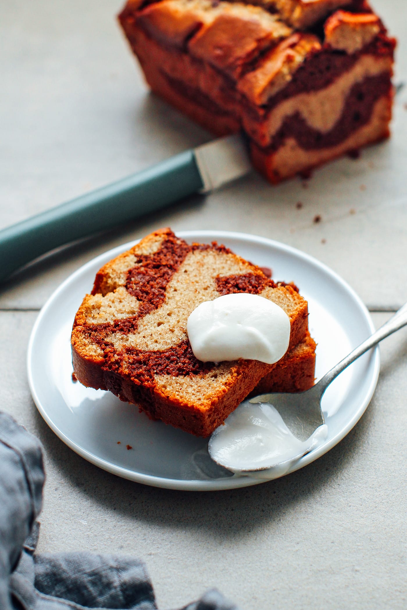 Vegan Gluten-Free Marble Cake