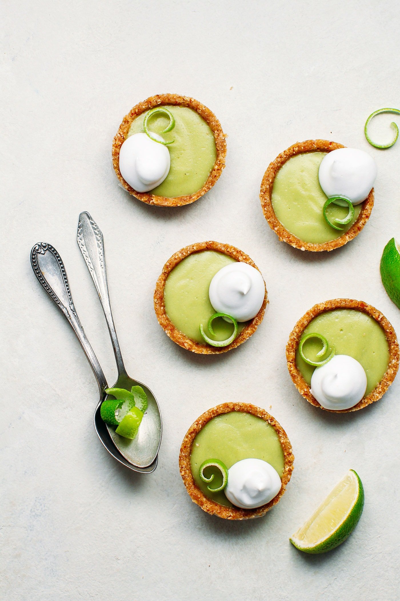 No-Bake Mini Key Lime Pies