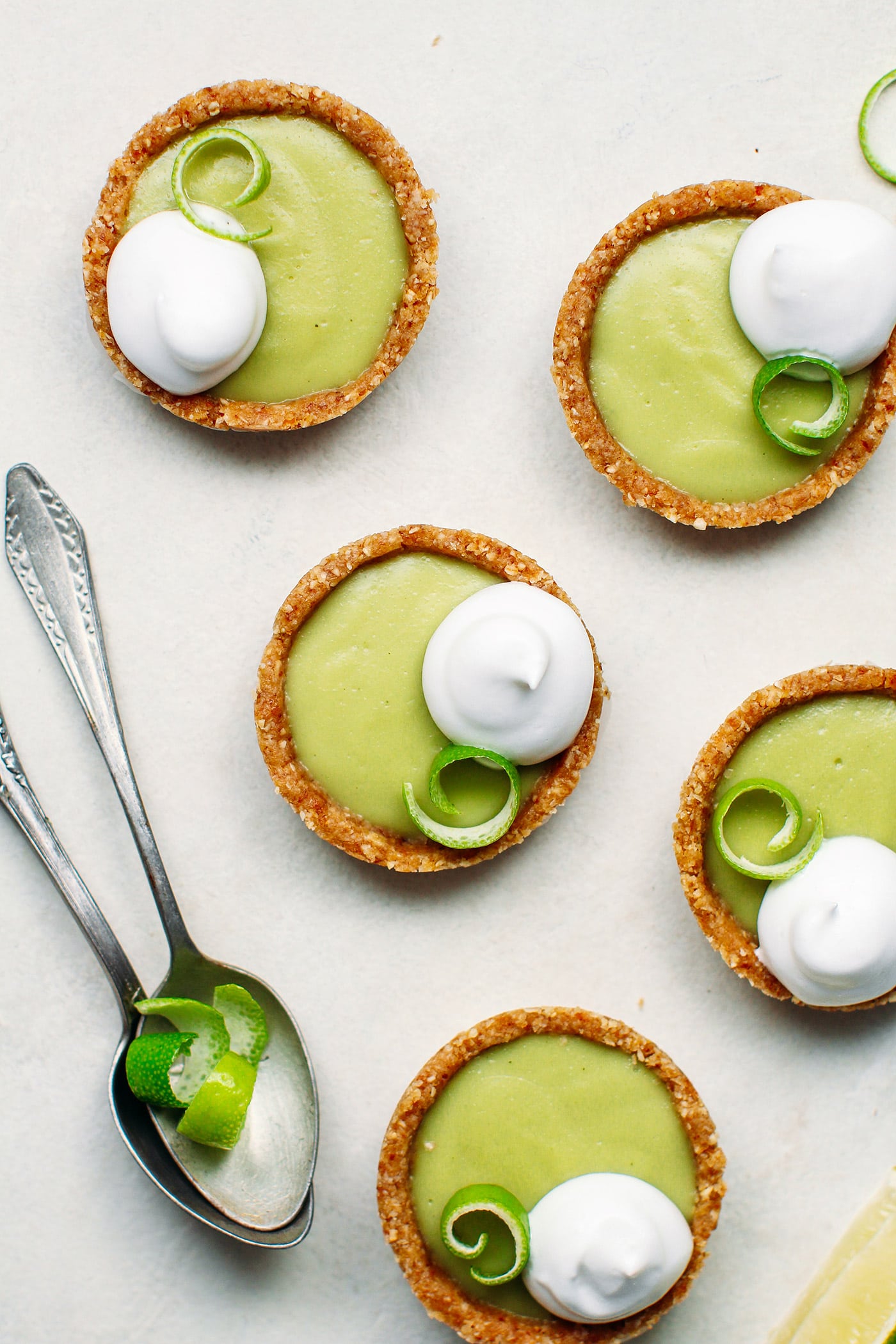 No-Bake Mini Key Lime Pies