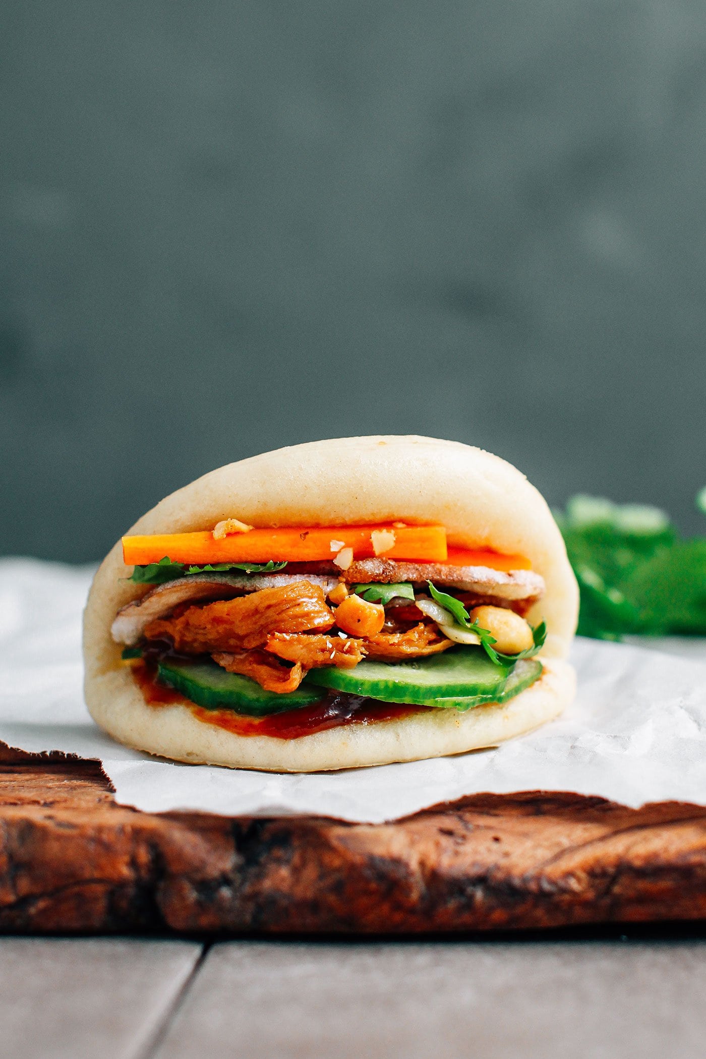 Crispy Mushroom & Chick'n Gua Bao