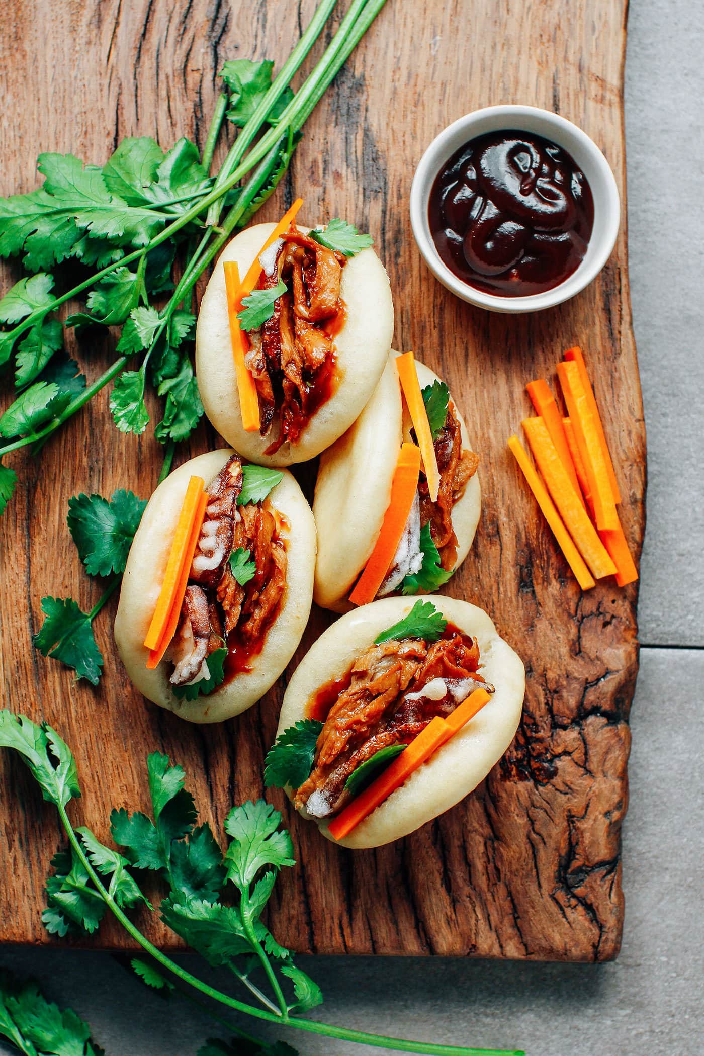 Crispy Mushroom & Chick'n Gua Bao