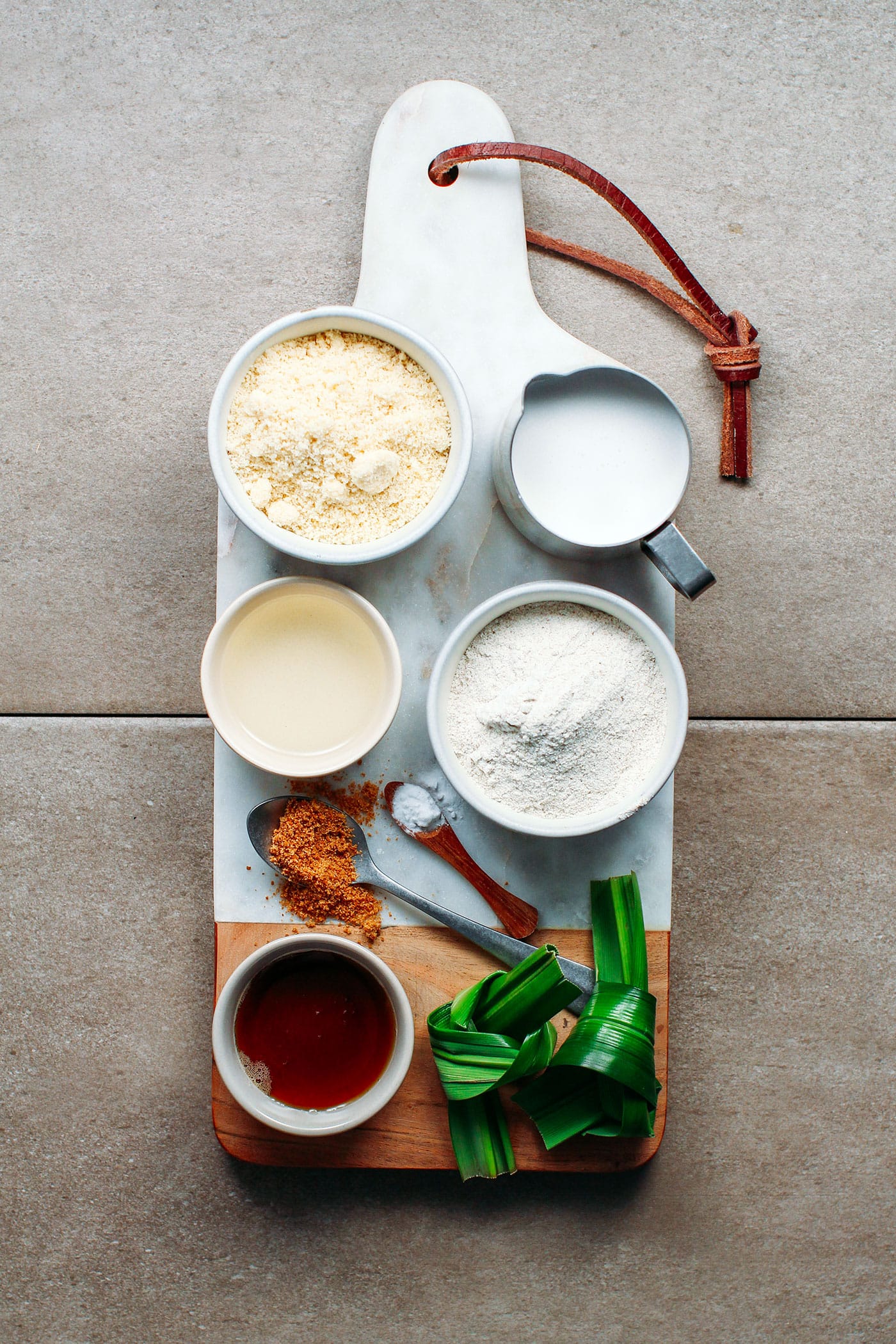 Pandan Coconut Bread (Vegan + GF)