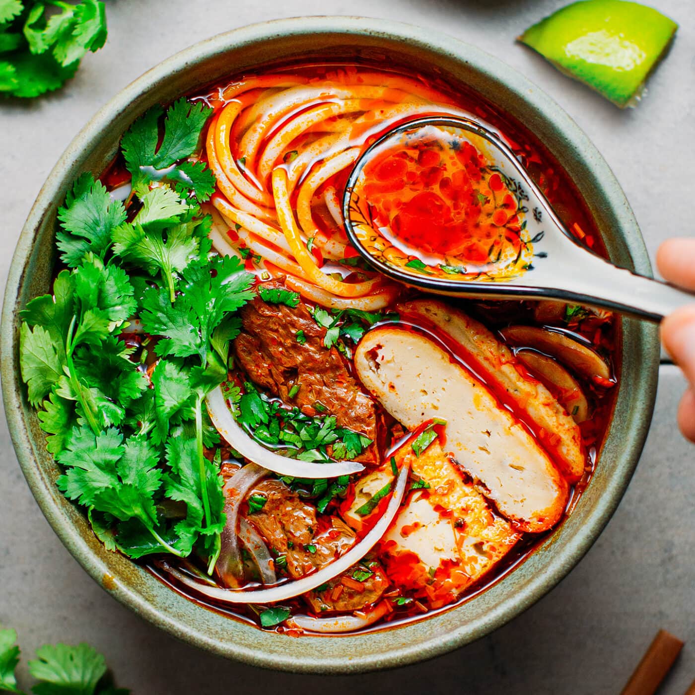 Vegan Bún Bò Huế