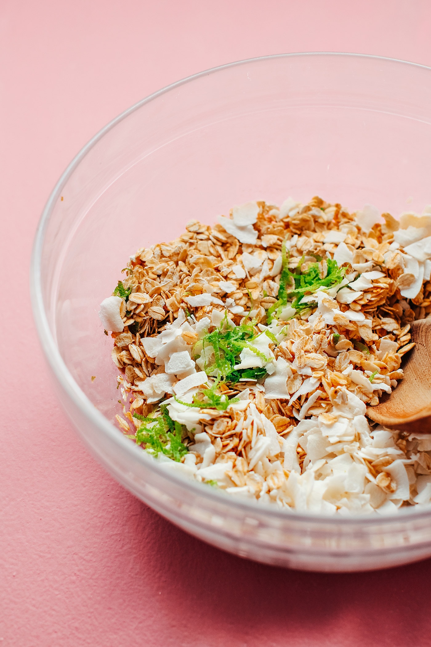 Lime, Coconut & Macadamia Granola