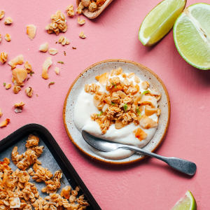 Lime, Coconut & Macadamia Granola