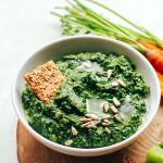 Easy Spinach & Sunflower Seed Dip