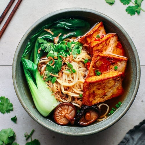 Five-Spice Tofu Noodle Soup