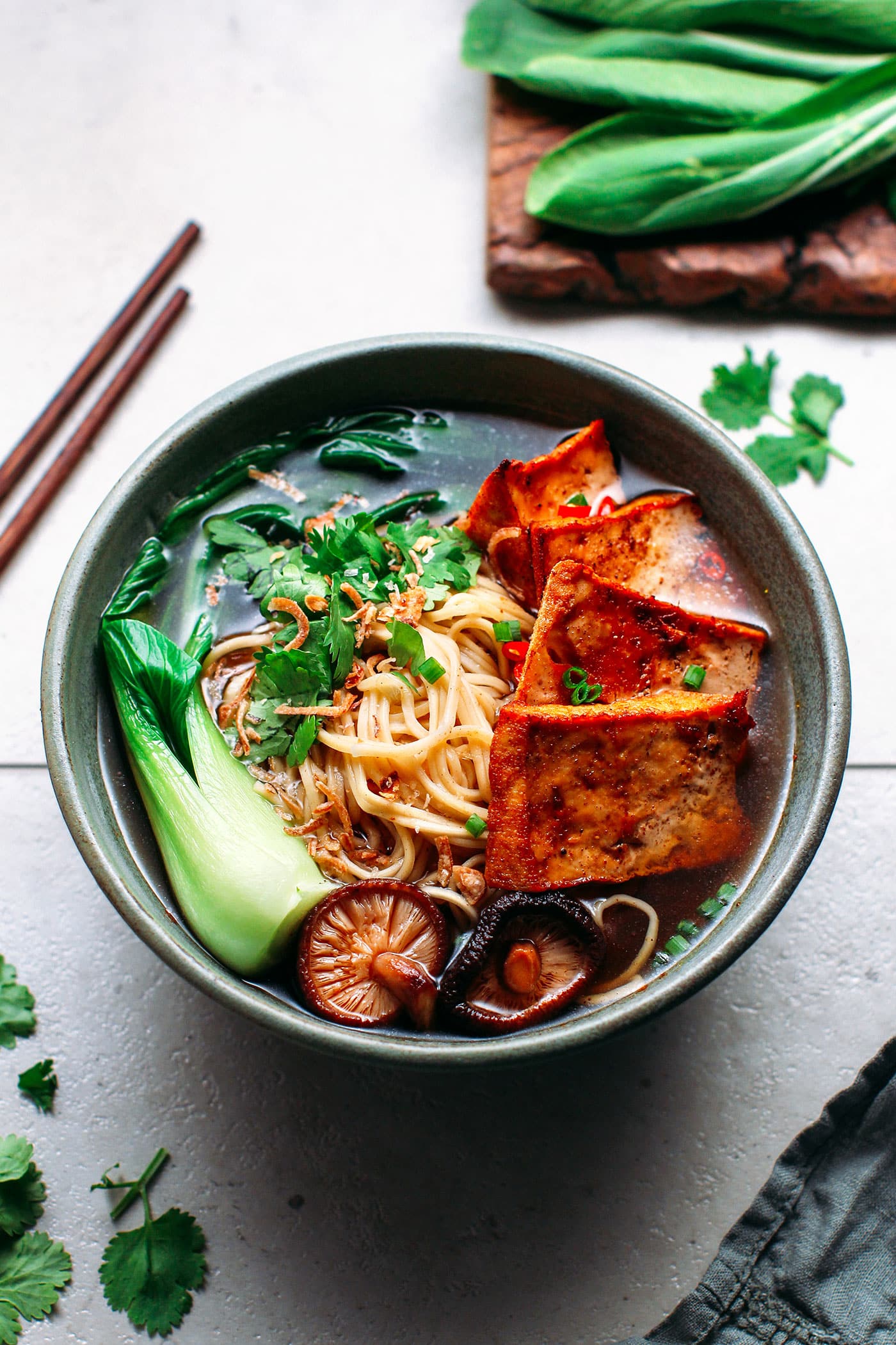 Five-Spice Tofu Noodle Soup