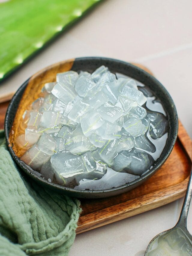 How to Prepare Aloe Vera Jelly