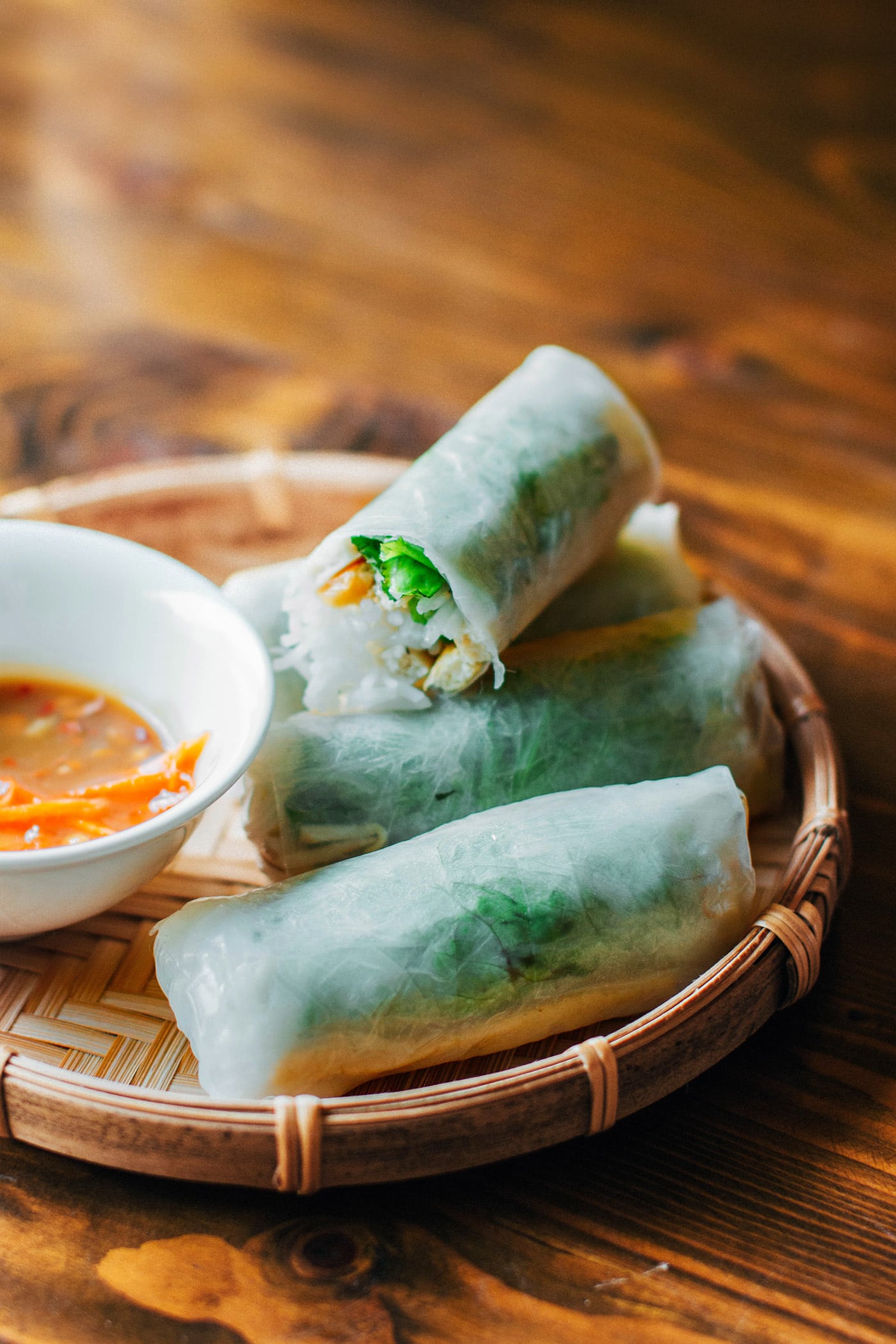 A Guide to Eating Vegan in Viet Nam - Gỏi Cuốn