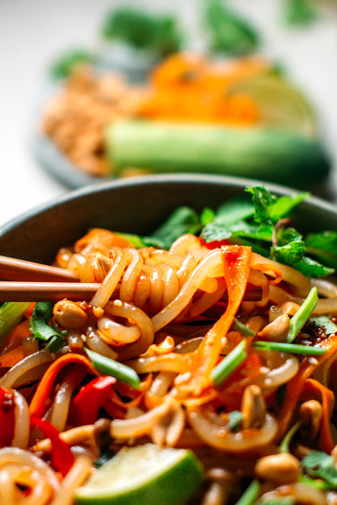 Satay Stir-Fry Udon Noodles