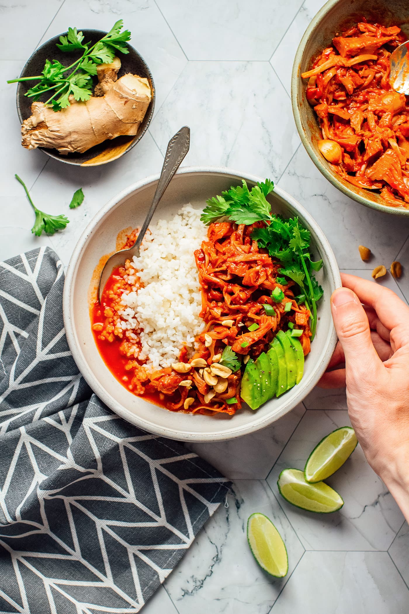 Easy Gochujang Jackfruit