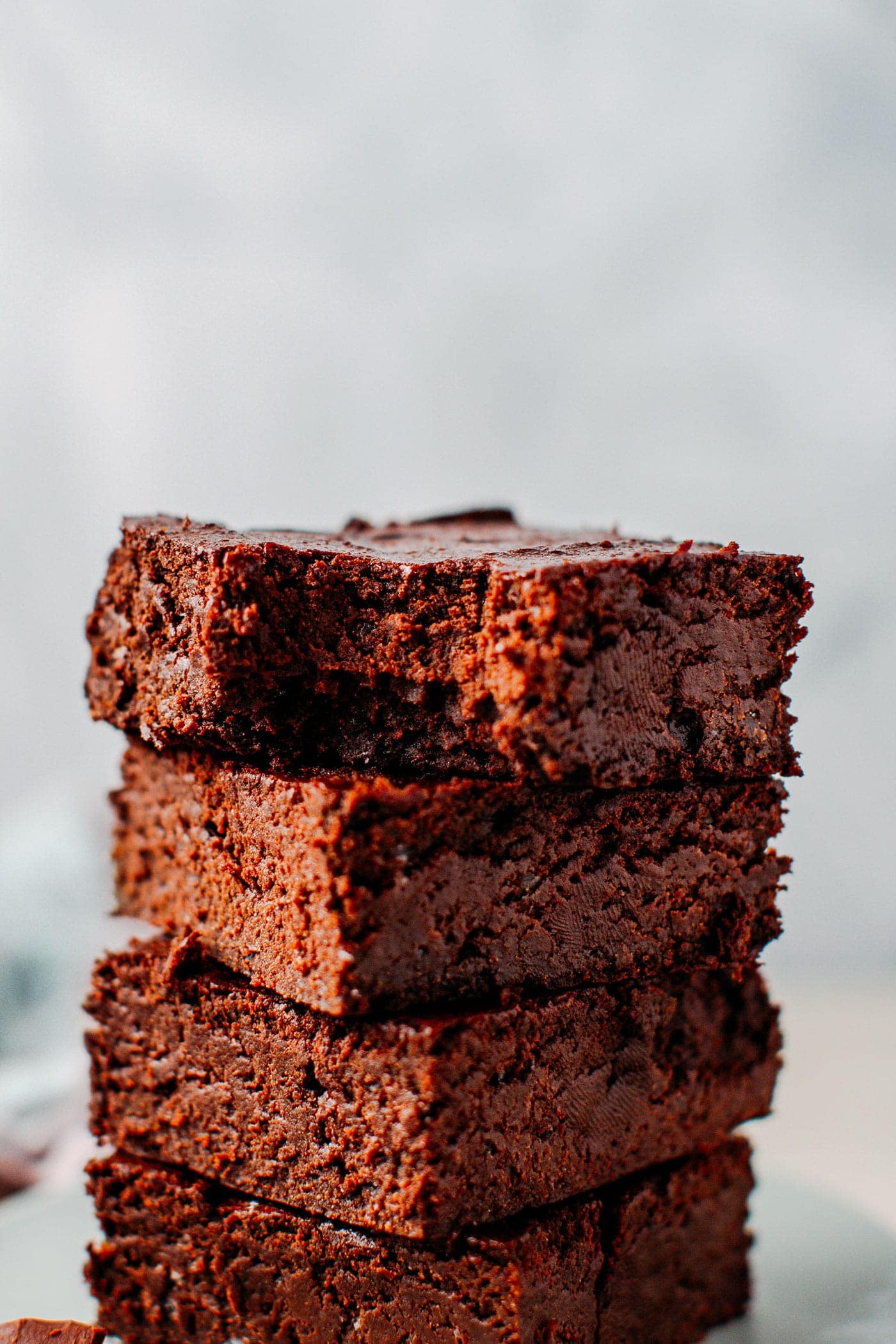 Extra Fudgy Vegan Brownies (GF)