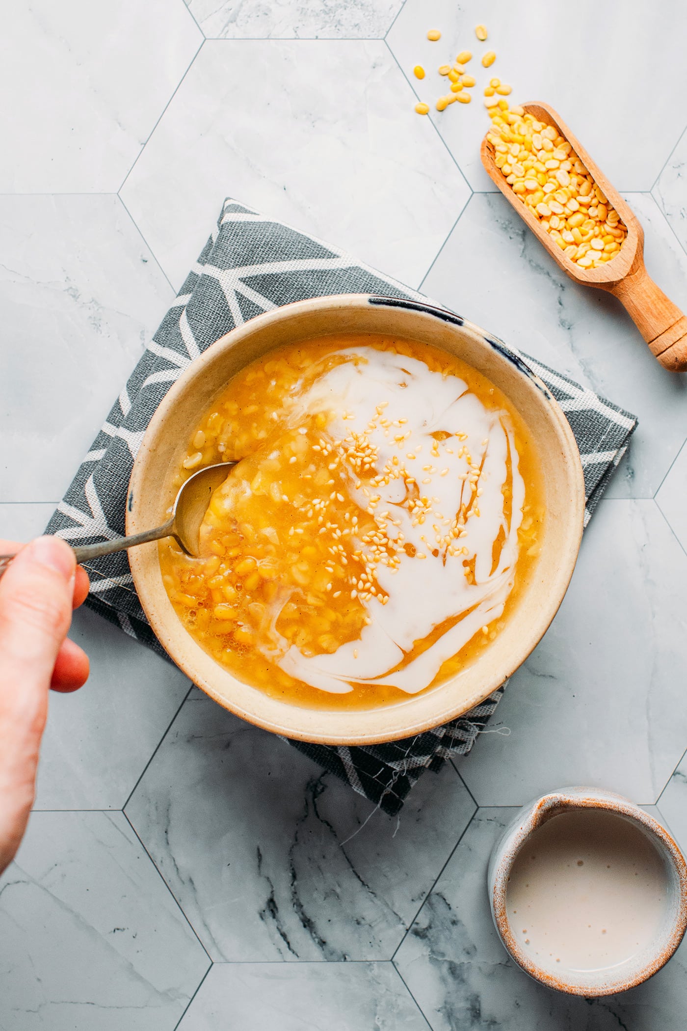 Vanilla Mung Bean Sweet Soup