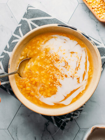 Vanilla Mung Bean Sweet Soup
