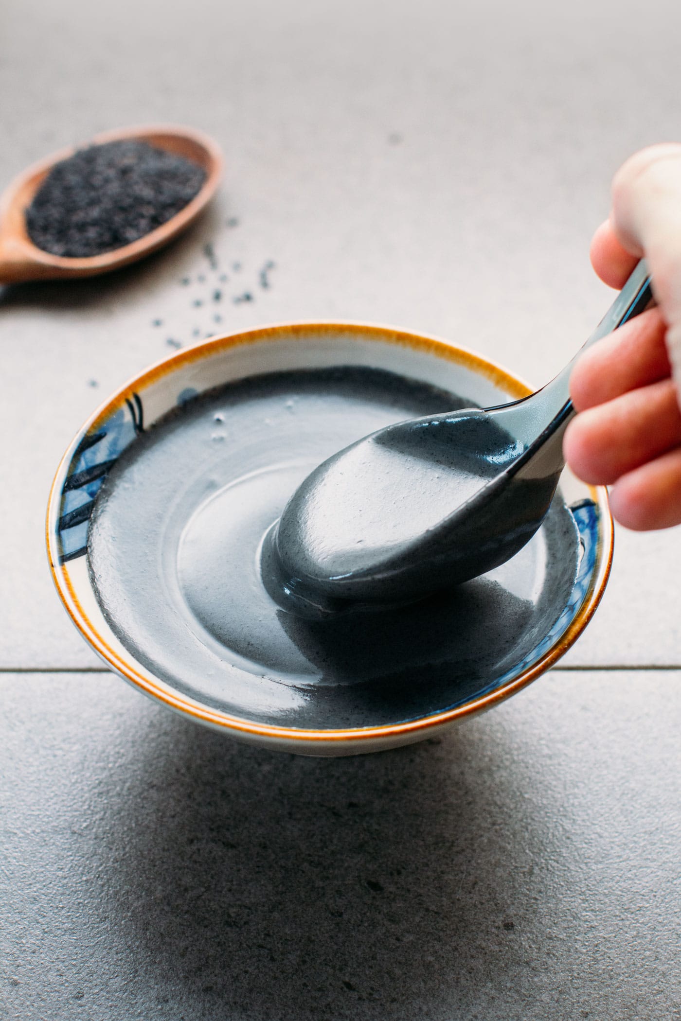 Sweet Black Sesame Soup