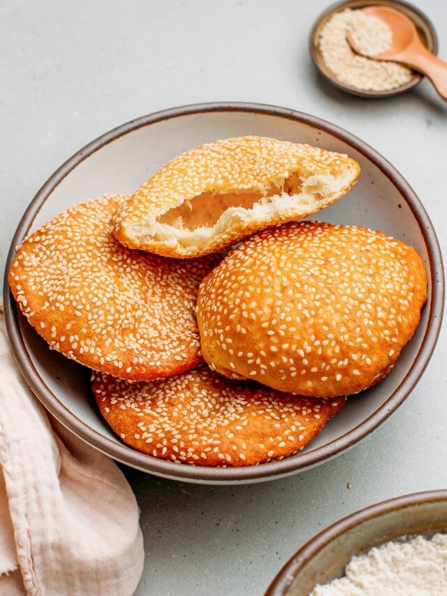 Super Tender Sesame Donuts