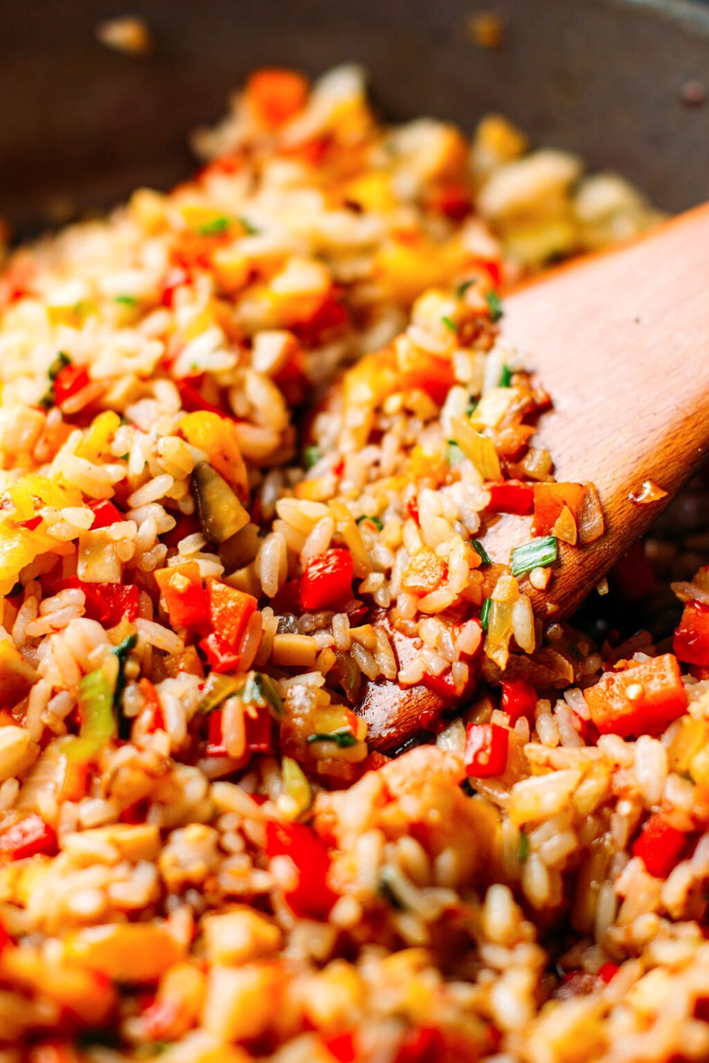 Thai Fried Rice Sweet Sour Full Of Plants