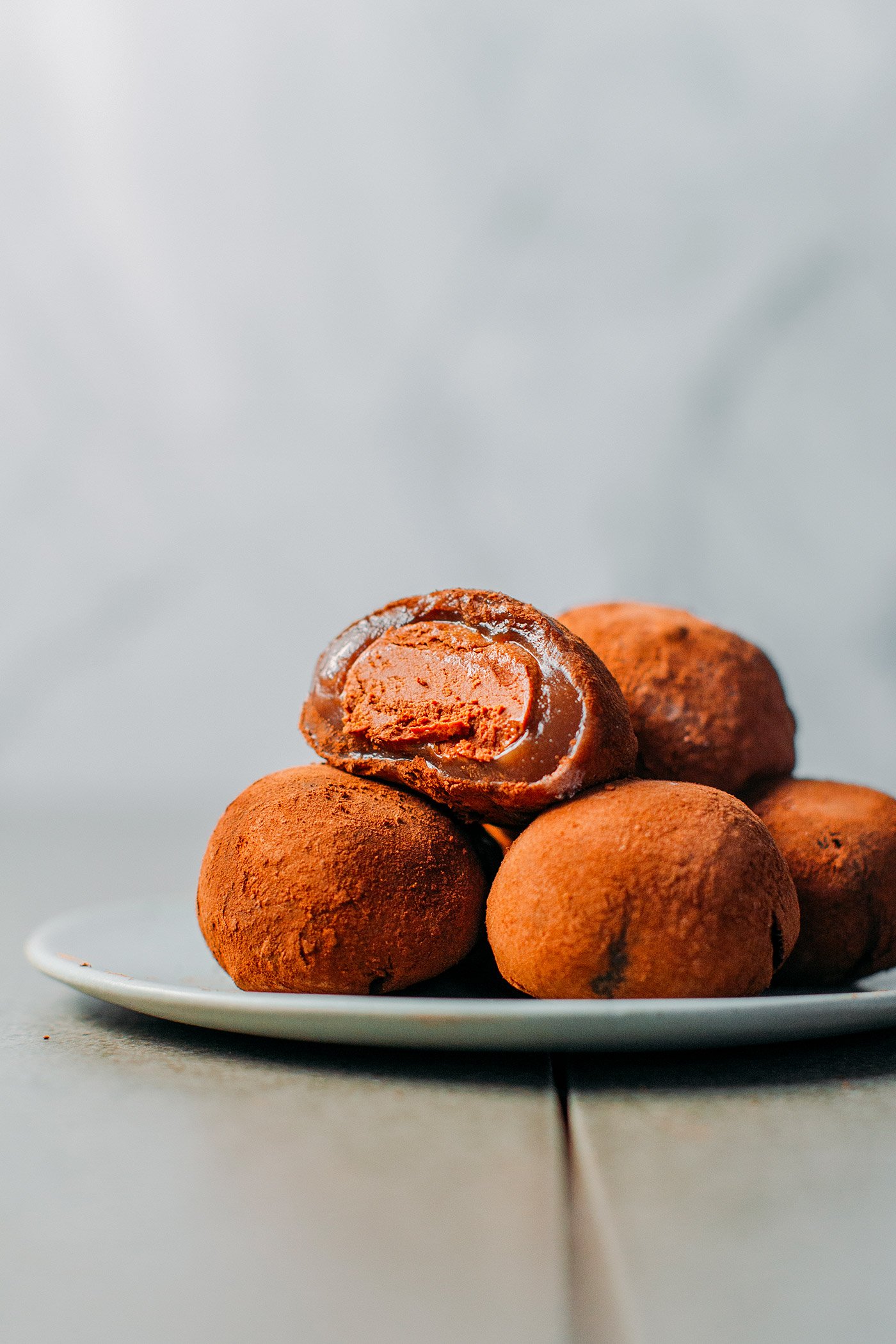 Vegan Chocolate Mochi