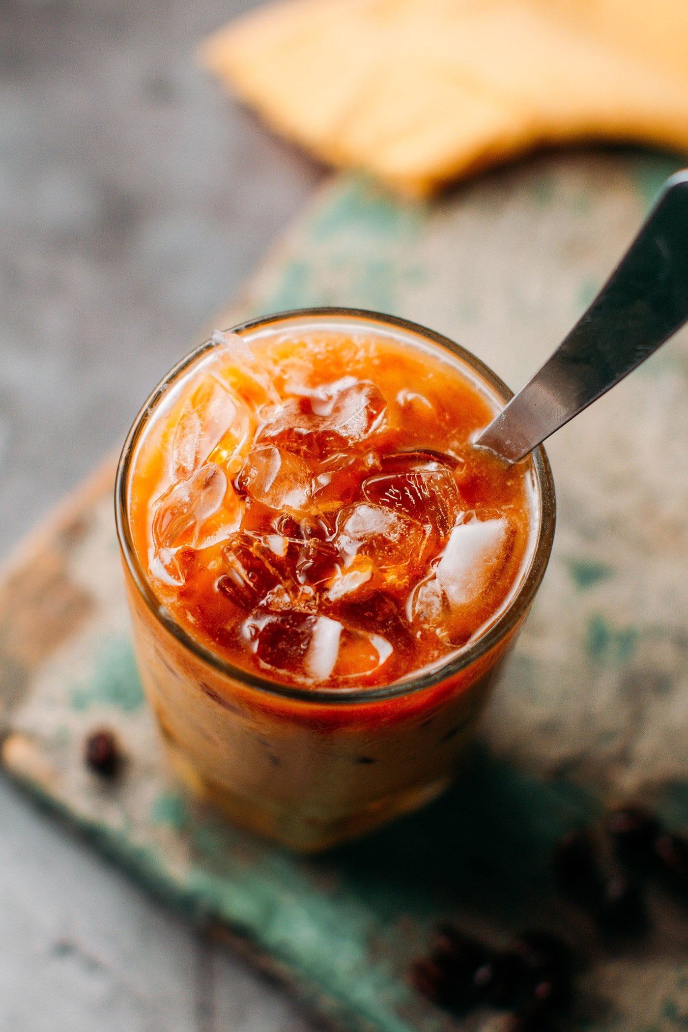 Vietnamese Coffee Jelly - Thạch Rau Câu Cà Phê Sữa - The Viet Vegan