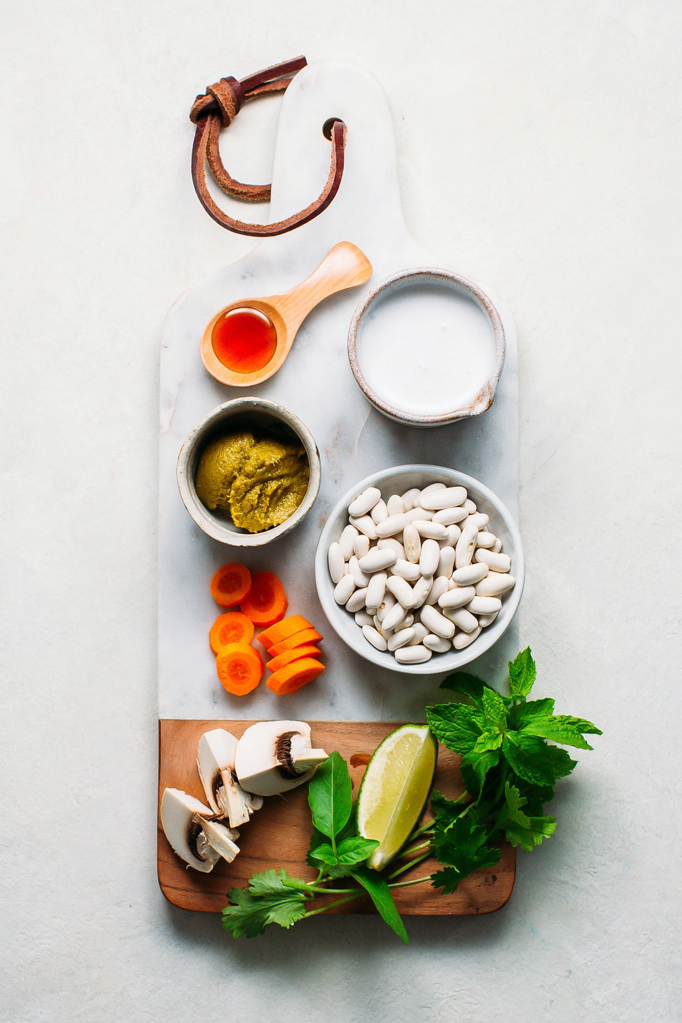 Instant Pot White Beans Green Curry