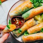 Vegan Bì Cuốn (Vietnamese Rolls)