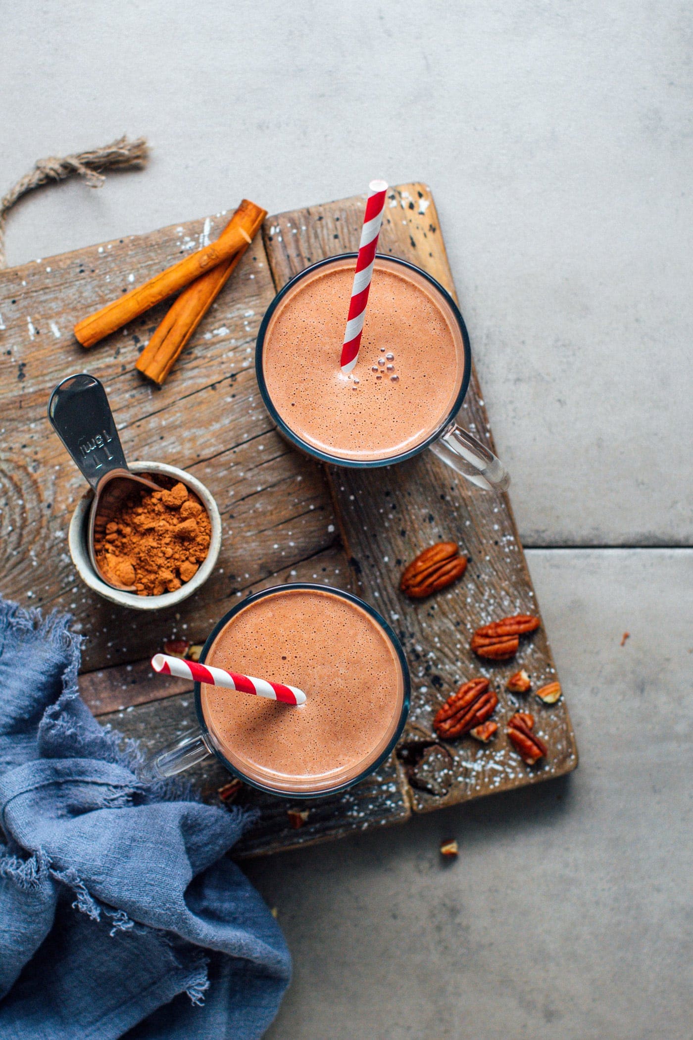 Spiced Pecan Hot Chocolate