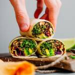 Pesto Quinoa Burritos