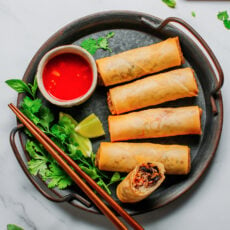 Vegan Egg Rolls (Vietnamese Inspired!)