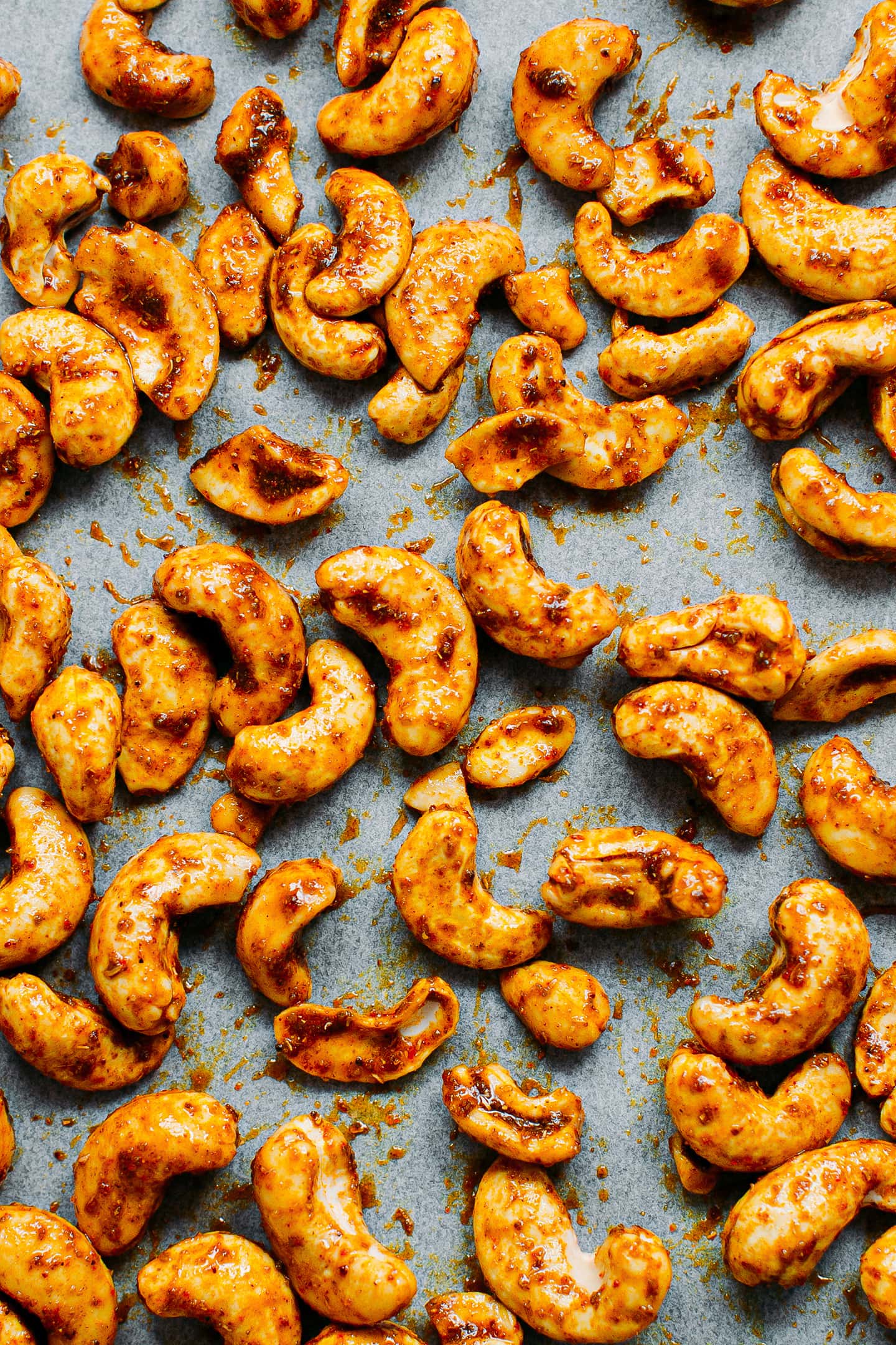 Easy Curried Roasted Cashews