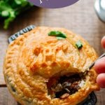 Hogwarts' Butter Mushrooms Pot Pie