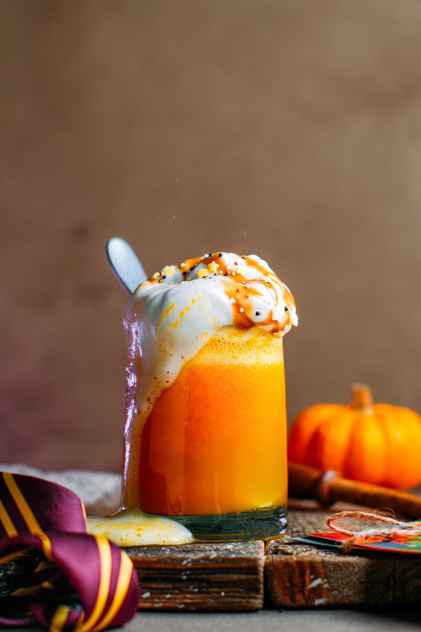 Ginger Pumpkin Fizz