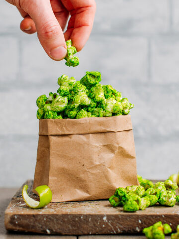 Matcha Lime Popcorn