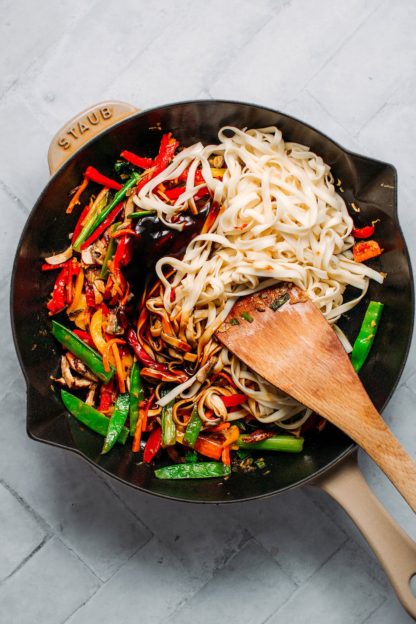 15-Minute Saucy Stir Fry Noodles