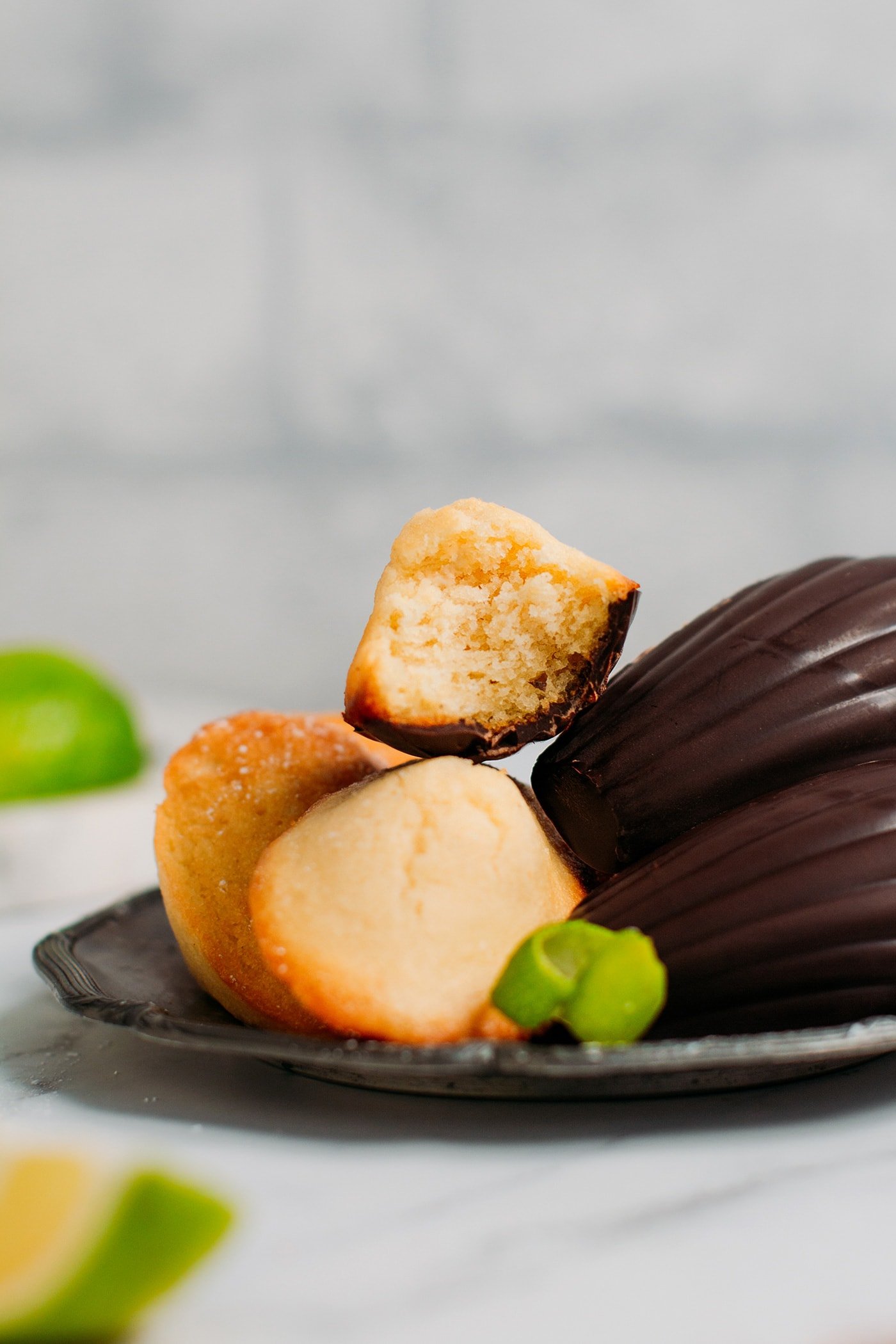 Vegan Madeleines - Early Brawd