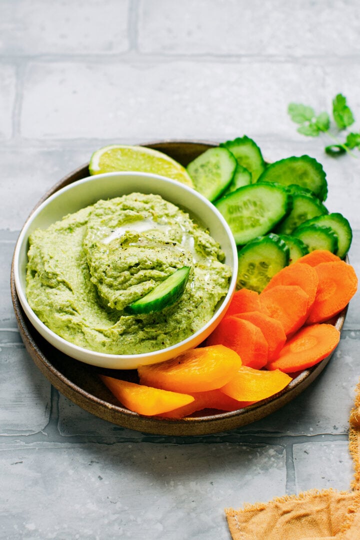 Roasted Asparagus Dip Full of Plants