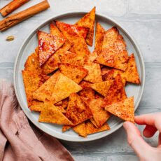Chai Spiced Tortilla Chips