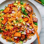 Black Pepper Tofu Quinoa Salad