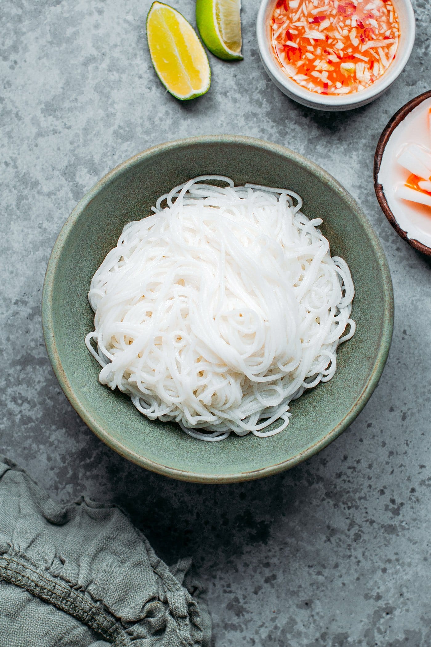 Vegan Bún Chả Giò