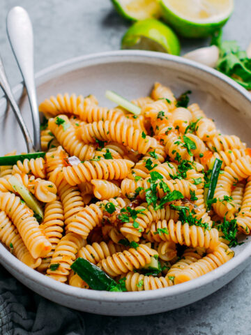 Cilantro & Lemongrass Pasta Salad