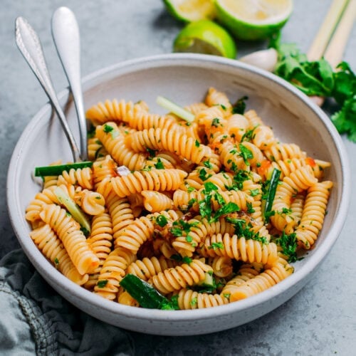 Cilantro & Lemongrass Pasta Salad