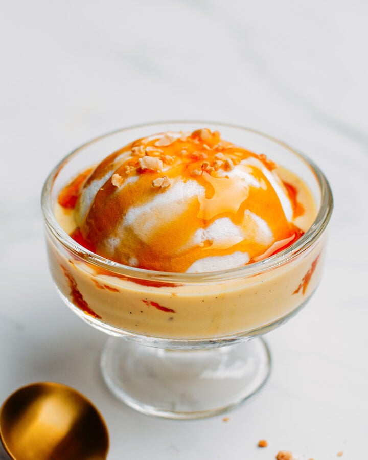 Vegan Île Flottante