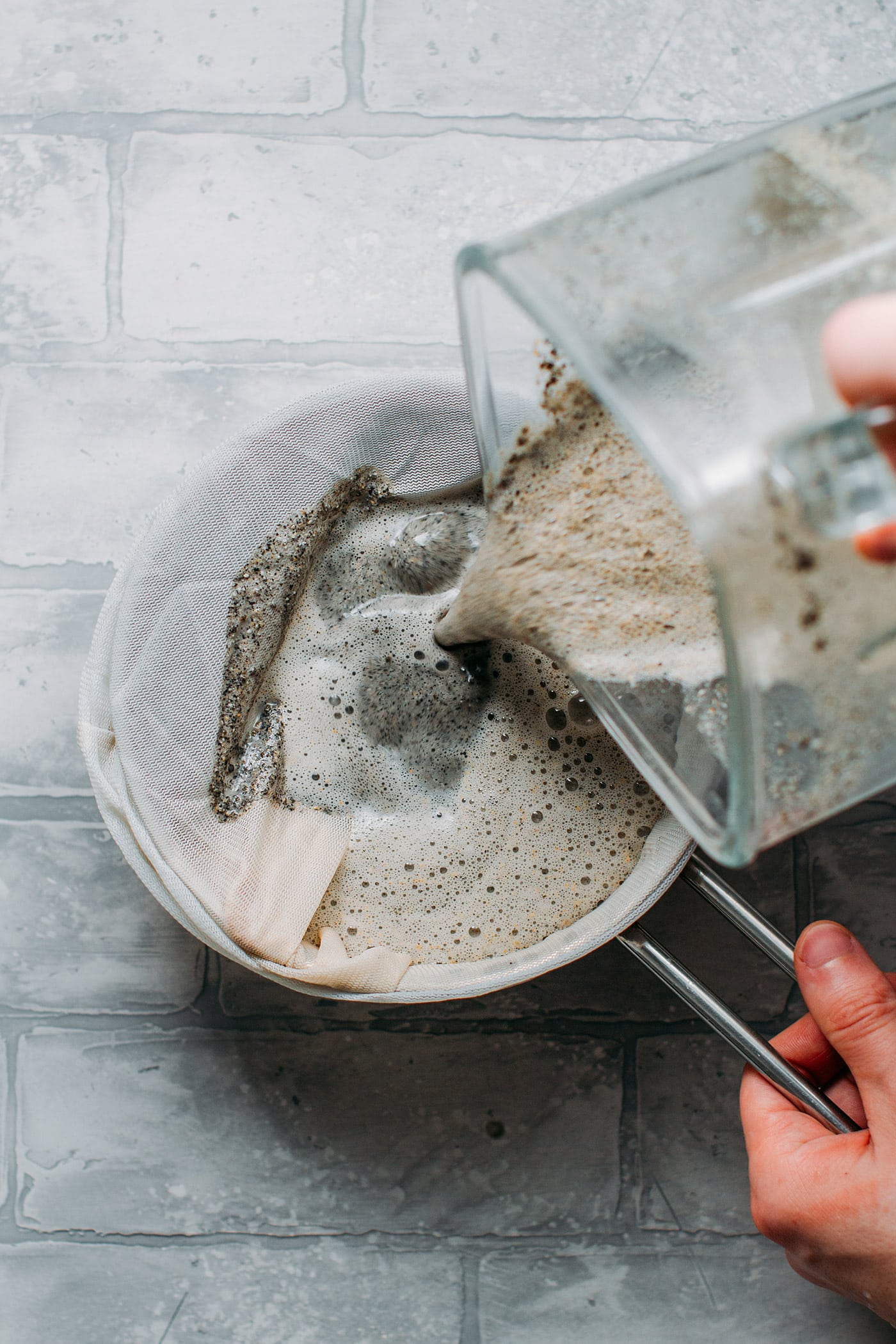 Black Sesame Cashew Milk