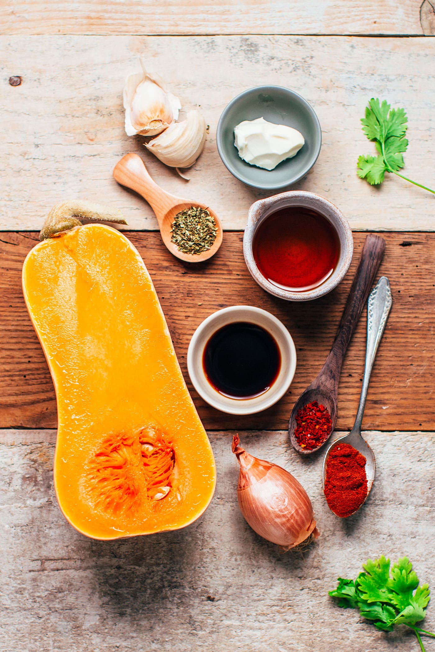 Spicy Glazed Butternut Squash