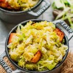 Braised Cabbage with Smoked Tofu