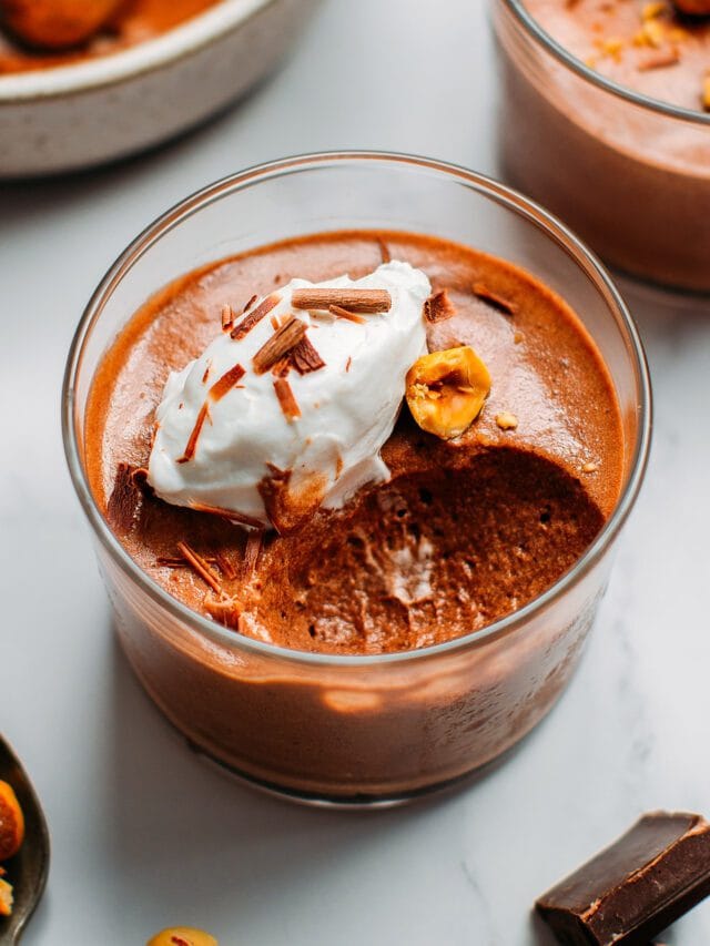 Vegan Chocolate Hazelnut Mousse