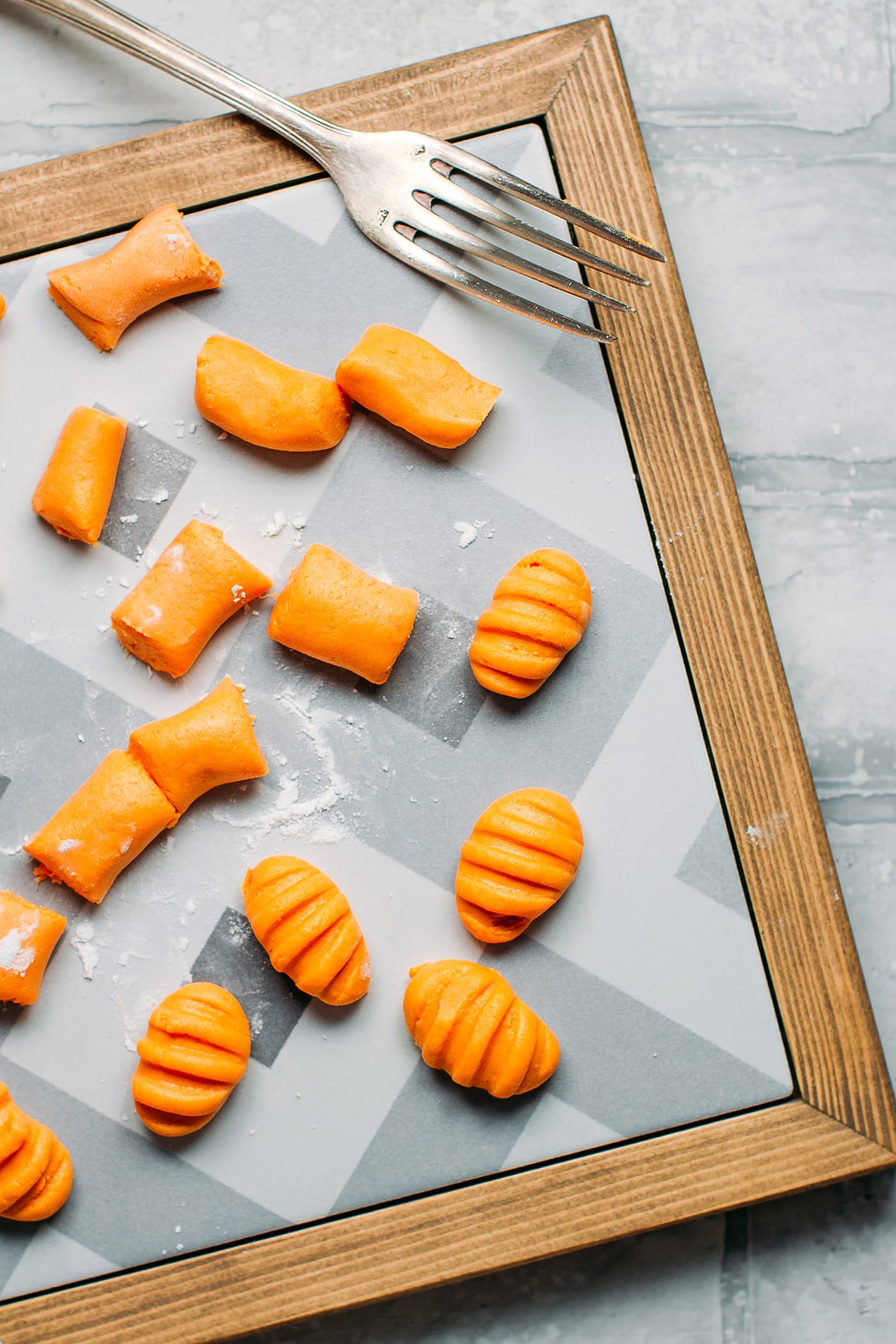 Sweet Potato Gnocchi with Kale Pesto