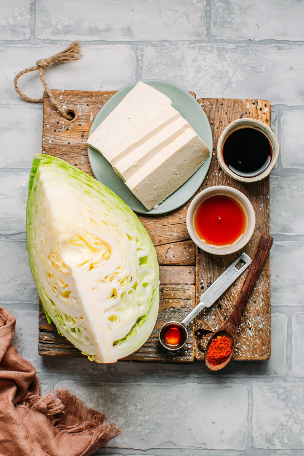 Braised Cabbage with Smoked Tofu - Full of Plants