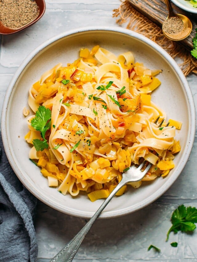 Easy Leek Pasta