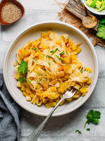 Easy Leek Pasta